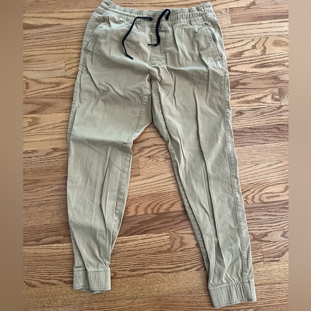 Khaki Hollister Joggers